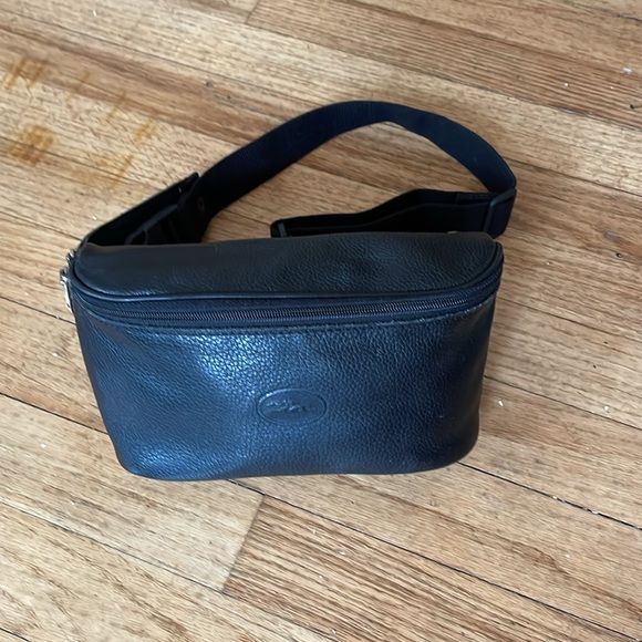 Black Leather  Bag Longchamp - Picture 4 of 6